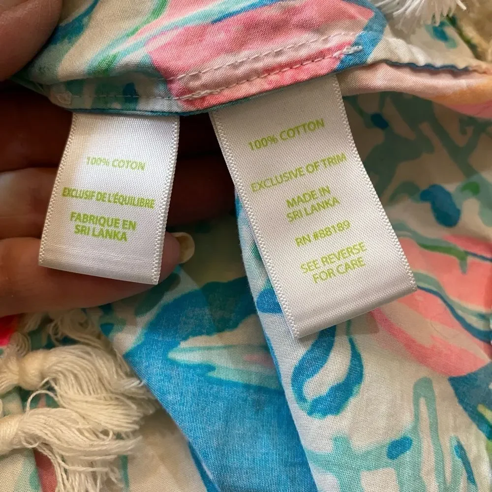 Lilly Putzt Marble Beach and Bae Sunglow Dress Women’s Size M